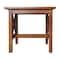 Flash Furniture Square 21.75 W, 21.75 L, Rubberwood (Parawood), Walnut LFS-4002-WAL-GG - alternate 3